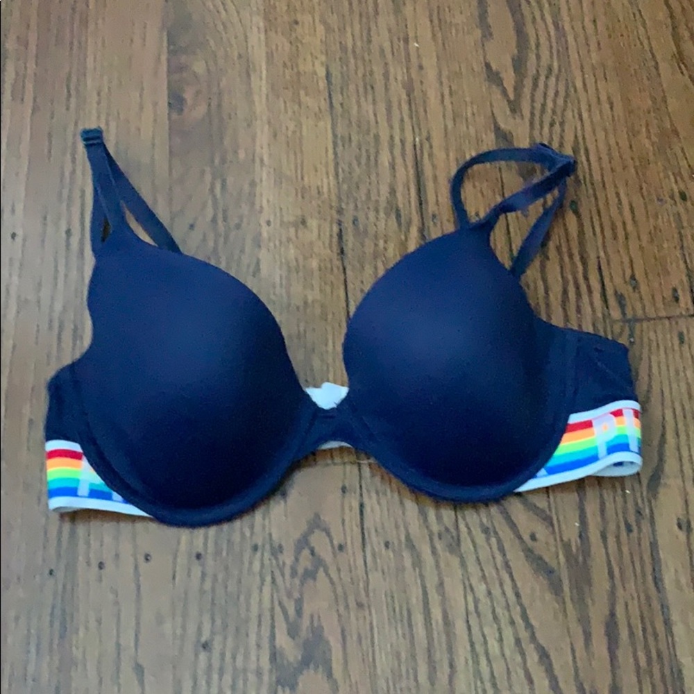 Pink bra